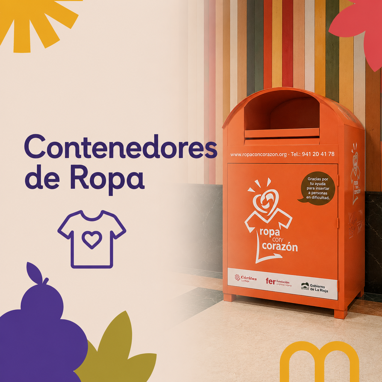 Contenedores de ropa