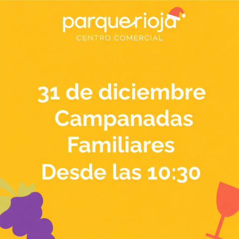 Campanadas Familiares en Parque Rioja