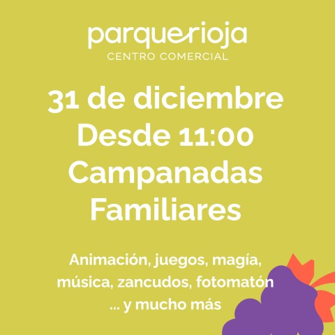 Campanadas Familiares en Parque Rioja