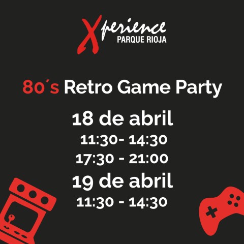 Evento: 80´s Retro game party