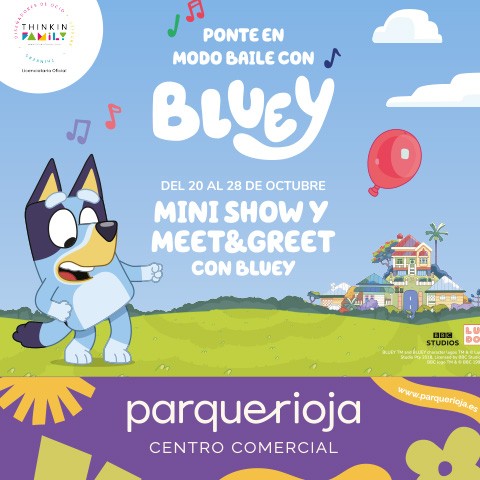 Evento: Bluey, la serie de Disney que triunfa entre pequeños (y grandes) en Parque Rioja