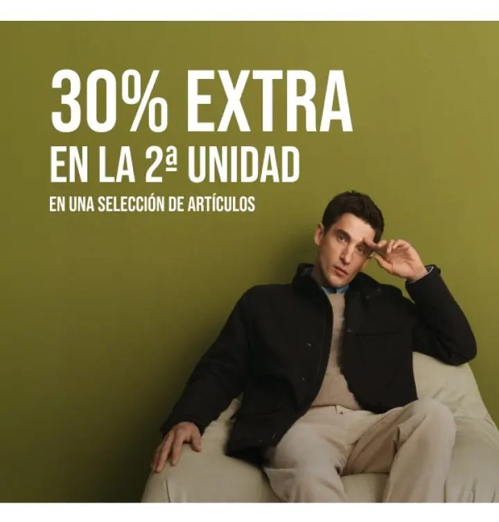 30% de descuento extra en la segunda unidad en Mil
